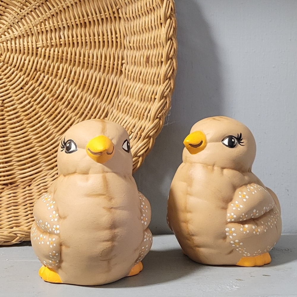 Studio Pottery Ceramic Birds